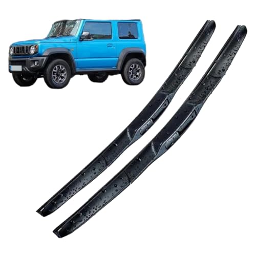 LJWAN Autowischer für Suzuki Jimny MK4 2018-2023 16"+16"(LHD), Auto Windschutzscheibe Frontscheibenwischer Scheibenwische Teile Reinigungsstreifen Zubehör von LJWAN