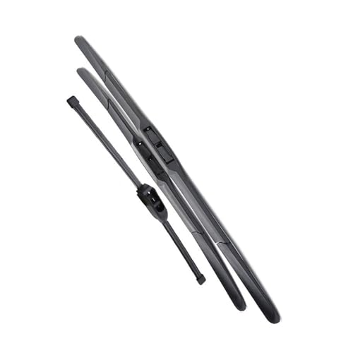 LJWAN Scheibenwischerblätter Vorn Hinten für Hyundai I30 GD Elantra GT 2012-2017 26"+14"+13"(LHD), 3 Stück Set Frontscheibenwischer heckscheibenwischer Auto-Regenbürste von LJWAN