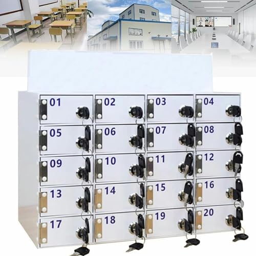 12/15/20/25/30/40/50/60/80/100 Steckplätze für Handys, Aufbewahrungsschrank für Handys aus Acryl, Safe für Handys mit Schloss, Schließfach für Handys 12/15/20/25/30/40/50/60/80/100 Steckplätze für Handys, Aufbewahrungsschrank für Handys aus Acryl, Safe für Handys mit Schloss, Schließfach für Handys von LJYKBFL
