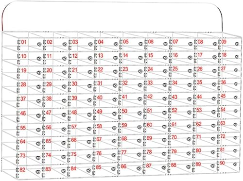 Aufbewahrungsschrank für Mobiltelefone aus Acryl, transparenter Schließfachkasten für Mobiltelefone mit Türschlössern und Schlüsseln, wandmontierter Aufbewahrungsschrank für Mobiltelefone, für das K Aufbewahrungsschrank für Mobiltelefone aus Acryl, transparenter Schließfachkasten für Mobiltelefone mit Türschlössern und Schlüsseln, wandmontierter Aufbewahrungsschrank für Mobiltelefone, für das K von LJYKBFL