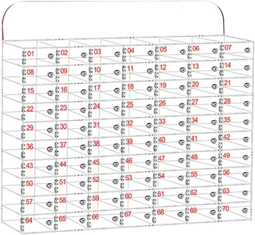 Aufbewahrungsschrank für Mobiltelefone aus Acryl, transparenter Schließfachkasten für Mobiltelefone mit Türschlössern und Schlüsseln, wandmontierter Aufbewahrungsschrank für Mobiltelefone, für das K Aufbewahrungsschrank für Mobiltelefone aus Acryl, transparenter Schließfachkasten für Mobiltelefone mit Türschlössern und Schlüsseln, wandmontierter Aufbewahrungsschrank für Mobiltelefone, für das K von LJYKBFL