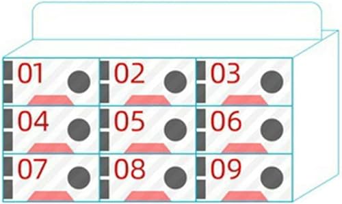 LJYKBFL Acryl-Handy-Aufbewahrungsschrank, Handy-Schließfach mit Ladeanschluss, Wandschrank, Handy-Aufbewahrungsschrank mit Türschlössern und Schlüsseln von LJYKBFL