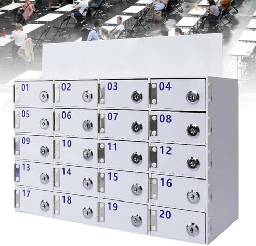 LJYKBFL Acryl-Handy-Schließfach, Wandmontierter Handy-Aufbewahrungsschrank, Organizer für Telefontaschendiagramme, Handy-Aufbewahrungsschloss von LJYKBFL