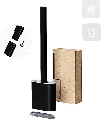 ToilettenbüRste, KlobüRste Silikon,Bad Silikon ToilettenbüRste Und Halter Set, WandhäNgend Tiefenreinigung Flexibel, Wc-BüRste Mit Halter Und Tropffestem Sockel ToilettenbüRste, KlobüRste Silikon,Bad Silikon ToilettenbüRste Und Halter Set, WandhäNgend Tiefenreinigung Flexibel, Wc-BüRste Mit Halter Und Tropffestem Sockel von LJYSJS