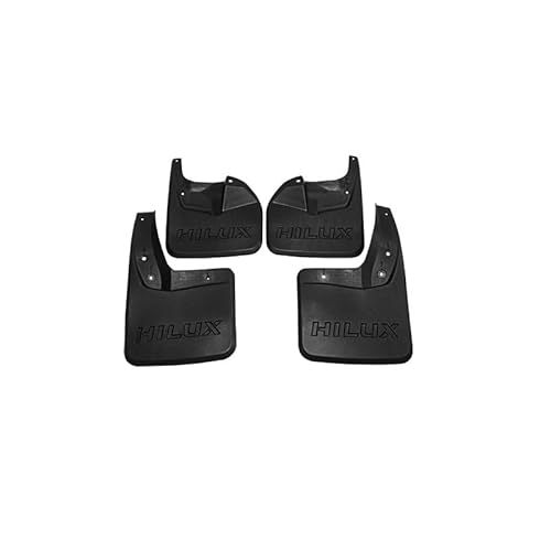 LJZYL 4 Stück Auto Schmutzfänger, für Toyota Hilux Vigo Revo 2015-2021 Front Hinterrad Spritzschutz Mit Schrauben Auto Protection Styling Zubehör LJZYL 4 Stück Auto Schmutzfänger, für Toyota Hilux Vigo Revo 2015-2021 Front Hinterrad Spritzschutz Mit Schrauben Auto Protection Styling Zubehör von LJZYL