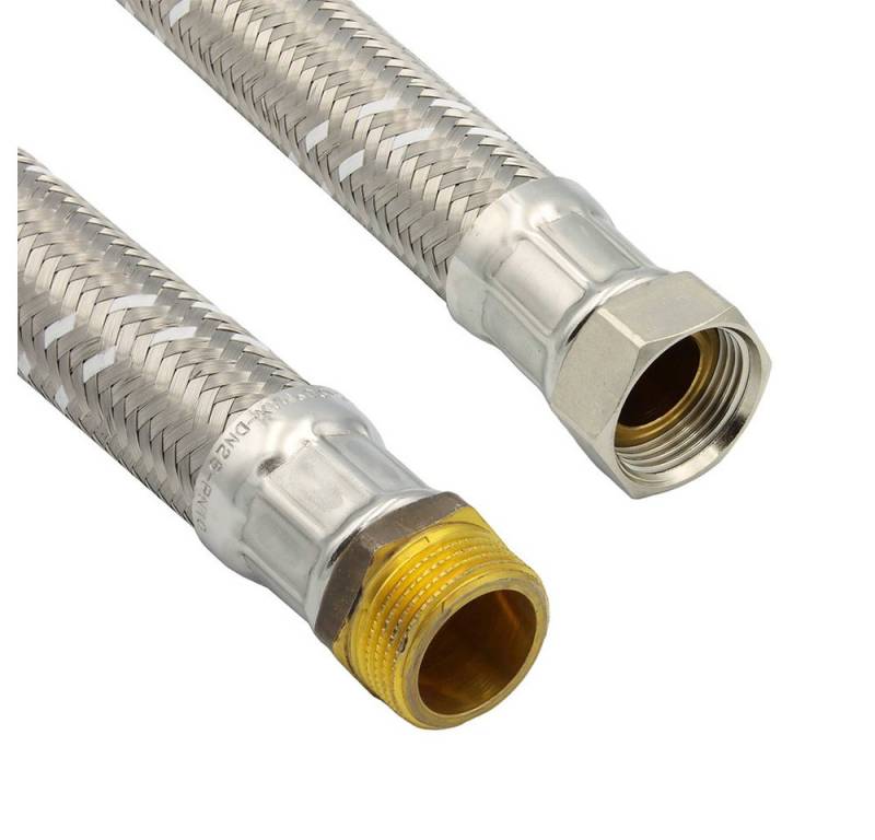 LK Armatur Flexschlauch Diffusionsdichter Schlauch 750mm 25 x 33, 1" Mutter x 1" Außengewinde von LK Armatur