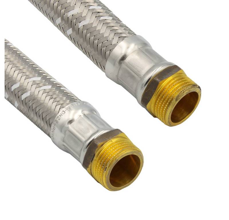 LK Armatur Flexschlauch Diffusionsdichter Schlauch 750mm 25 x 33, 1" Mutter x 1" Mutter von LK Armatur