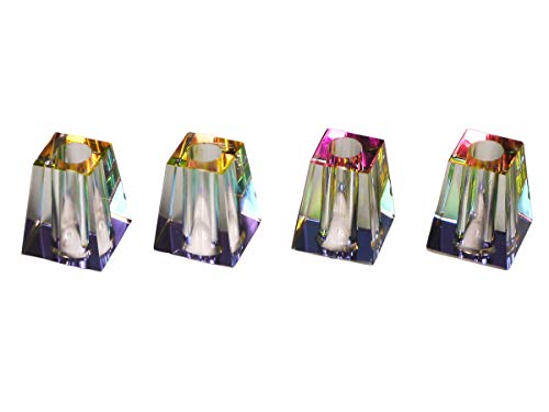 4 x Glutkiller aus Glas bunt sortiert für Aschenbecher Gluttöter Glutlöscher von LK Trend & Style
