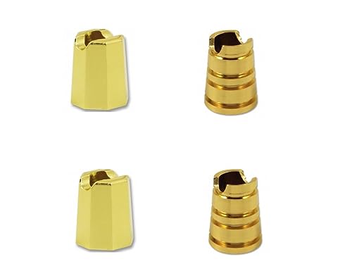 Glutkiller CHROM + GOLD sortiert für Aschenbecher Gluttöter Glutlöscher (Gold 4x = 4 Stück) von LK Trend & Style