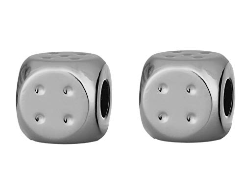 Gluttöter Würfel für Aschenbecher beide Seiten offen Glutkiller in anthrazit und schwarz (2 x Anthrazit Würfel) von LK Trend & Style