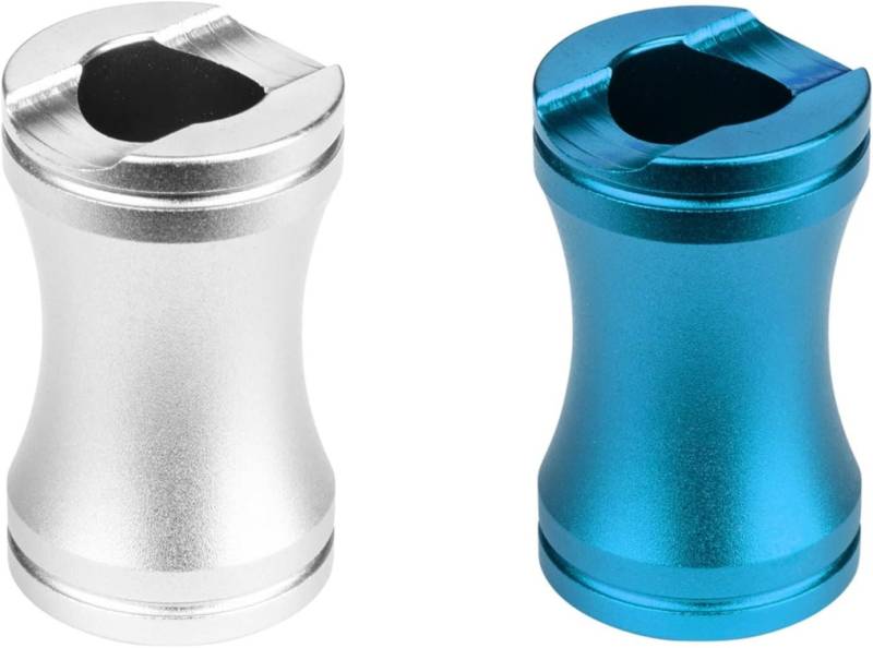 LK Trend & Style Aschenbecher Glutkiller aus Aluminium, Konkav, sehr leicht, mit Zigarettenablage, Die Glut wird in Sekunden erstickt von LK Trend & Style