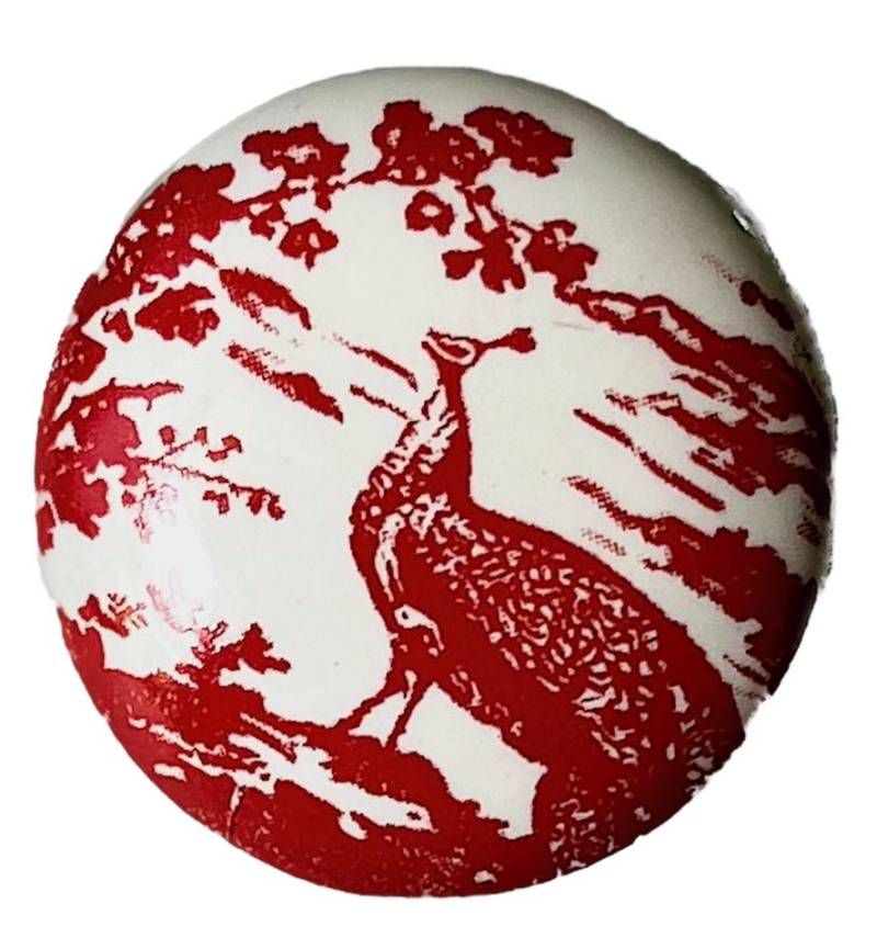 LK Trend & Style Möbelgriff aus Keramik für Schrank und Schublade (Spar-Set bei 20 St. Vogel), neuer Möbelknopf neues Design von LK Trend & Style