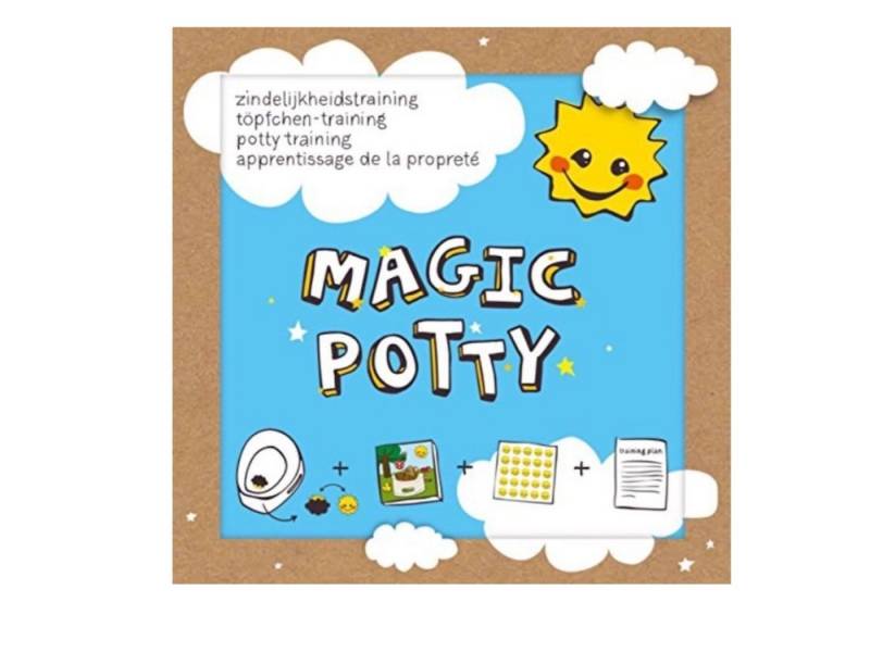 LK Trend & Style Sticker Magic Potty Töpfchentraining bunte Sticker Baby Pflege von LK Trend & Style