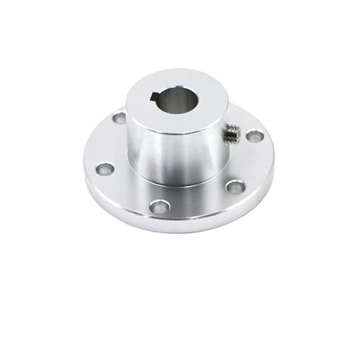 Aluminium-Flanschlüsse, Flanschkupplungsverbinder for 5-18 mm Welle mit Keilnut(A 10mm Keyway) von LKAMCBZMF
