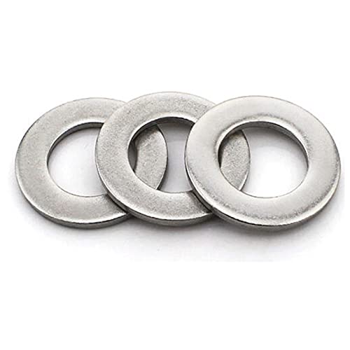 Edelstahl, Flache Unterlegscheibe Edelstahl 100er Packung mehrere Größen(M3) von LKAMCBZMF