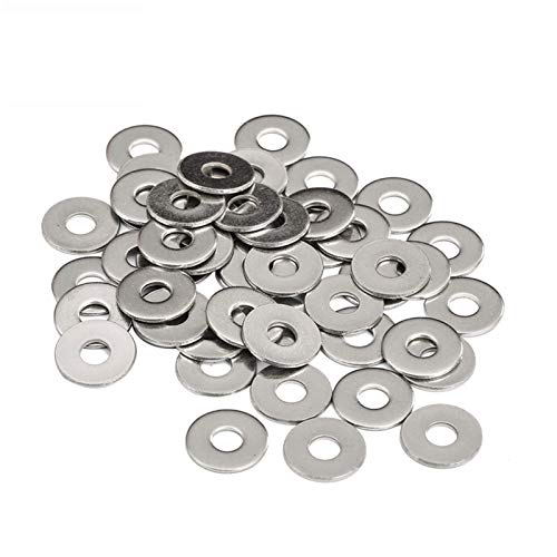 Edelstahl, GB96 304 A2-70 Edelstahl-Unterlegscheibe DIN9021 M2,5 bis M30 Packung(M14 (2Pcs)) von LKAMCBZMF