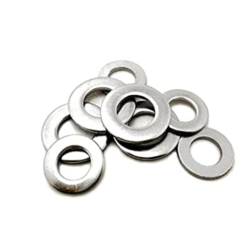 Edelstahl, Sortiment aus Unterlegscheiben und Dichtungen aus Edelstahl 304 for Schraubenbolzen M1,6 bis M24(100pcs M2.5) von LKAMCBZMF