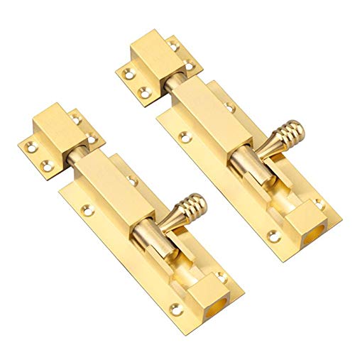 Edelstahl-Steckverriegelung, Türriegel mit Schieberiegel for Sicherheitstore, 10,2–30,5 cm, 2er-Pack Edelstahl-Steckverriegelung, Türriegel mit Schieberiegel for Sicherheitstore, 10,2–30,5 cm, 2er-Pack von LKAMCBZMF