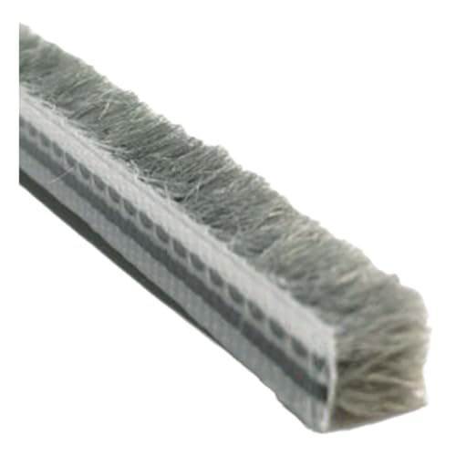 Klebeband für den Regen, Bürstendichtungsstreifen for Türen und Fenster, mehrfarbig, mehrere Größen(Gris,Width 0.7CM*Height 0.5CM*Length 23000CM) von LKAMCBZMF