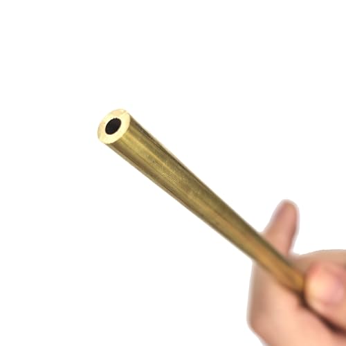 Kupferrohr hohl geradlinig, Modellbau Messingrohr 0,75mm Wandstärke Außendurchmesser 3-10mm 300mm 500mm(OD 4 x ID 2.5mm 500mm) von LKAMCBZMF