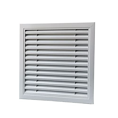 Lüftungsschutzschirm Lüftungsschutzschirm, Lüftungsgitter, Lüftungsgitter aus Aluminiumlegierung, Lüftungsgitter for Außengeräte von Klimaanlagen, regenfest(250x250 Mm) von LKAMCBZMF