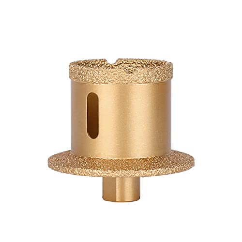 Vakuumschweißdiamantkernbohrschneider, M10-Gewinde, vakuumgelötete Bohrkronen for Marmor, Keramik, Porzellan, Fliesen, Waschbeckenöffner, M10 40–60 mm(M10 40-60mm) von LKAMCBZMF