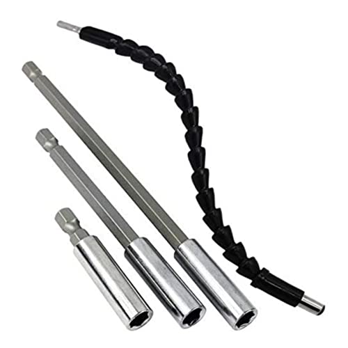 die muttermontage treibt die bohrbaugruppe, 3 Stück magnetischer Bithalter und flexibler Bithalter, 1/4 Zoll Sechskantschaft, mehrere Längen die muttermontage treibt die bohrbaugruppe, 3 Stück magnetischer Bithalter und flexibler Bithalter, 1/4 Zoll Sechskantschaft, mehrere Längen von LKAMCBZMF