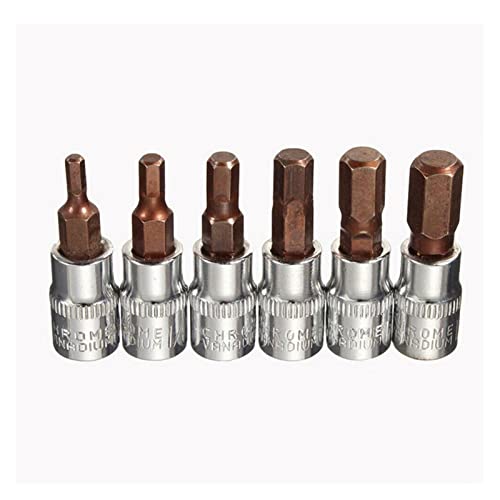 die muttermontage treibt die bohrbaugruppe, 6 stücke 1/4 zoll Hex Schraubendreher Bit Buchse S2 Press Fit Hülse Chuck H3-H8 die muttermontage treibt die bohrbaugruppe, 6 stücke 1/4 zoll Hex Schraubendreher Bit Buchse S2 Press Fit Hülse Chuck H3-H8 von LKAMCBZMF