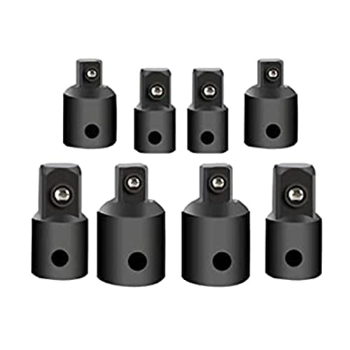 die muttermontage treibt die bohrbaugruppe, Schlagschrauber-Steckschlüssel-Adapter und Verlängerungsset mit Sechskantschaft, 7–24-teilig(8pcs) von LKAMCBZMF
