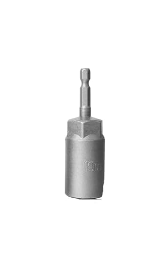 die muttermontage treibt die bohrbaugruppe, Sechskant-Steckschlüssel-Schraubendreher-Bit, 5,5–19 mm, Schlag-Steckschlüssel-Adapter, 1/4-Zoll-Schaft(19mm) von LKAMCBZMF