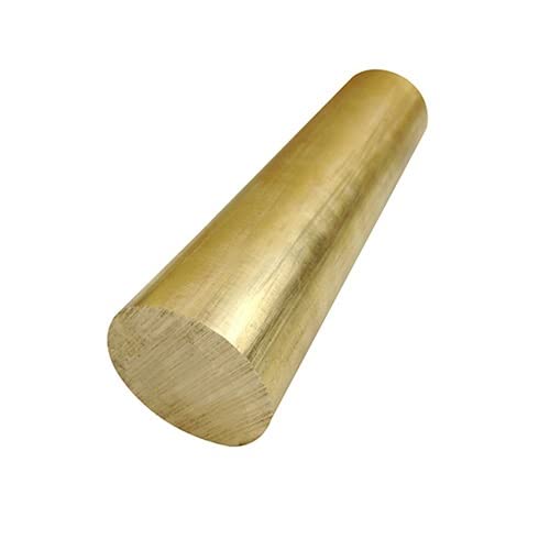 mit einem runden Kupferstab, H62 Brass Round Bar for DIY and Model Projects, Multiple Diameters 30-60mm x 100mm(50 * 100mm) von LKAMCBZMF