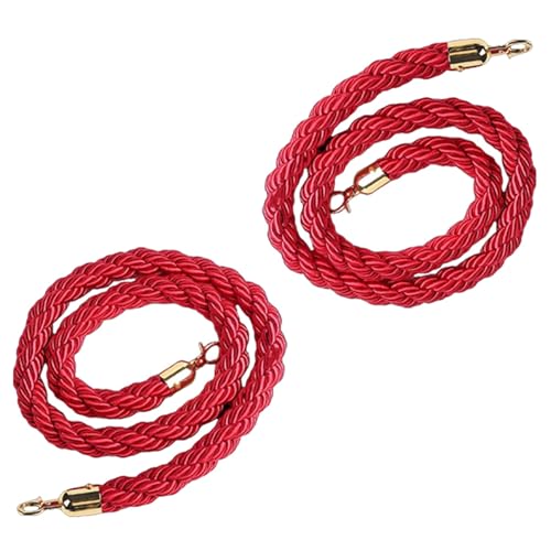 Rungenseil, 2 Stück rote Samtseile for Stützen, 3 Fuß, 3,3 Fuß, 4 Fuß, 5 Fuß, 6 Fuß, Absperrseil, rote Teppichparty/Filmabend/VIP-hängende rote Seile (Farbe: Samt-Goldhaken, Größe: 1,2 m/4 Fuß) Rungenseil, 2 Stück rote Samtseile for Stützen, 3 Fuß, 3,3 Fuß, 4 Fuß, 5 Fuß, 6 Fuß, Absperrseil, rote Teppichparty/Filmabend/VIP-hängende rote Seile (Farbe: Samt-Goldhaken, Größe: 1,2 m/4 Fuß) von LKDCNUP