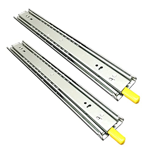 Schubladengleiter, Drawer runners,1 Pair Hardware Drawer Slides Heavy Duty Full Extension Ball Bearing Drawer Runners 3 Section with Lock Cold Rolled Steel Drawer Tracks Schubladengleiter, Drawer runners,1 Pair Hardware Drawer Slides Heavy Duty Full Extension Ball Bearing Drawer Runners 3 Section with Lock Cold Rolled Steel Drawer Tracks von LKDCNUP