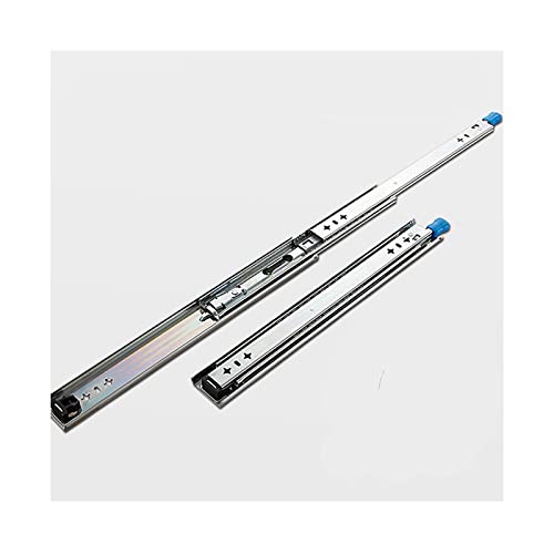 Schubladengleiter, Drawer runners,1 Pair Locking Drawer Runners Hardware Heavy Duty Side Mount Drawer Rails 3-Fold Full Extension Industrial Ball Bearing Drawer Track Slides Schubladengleiter, Drawer runners,1 Pair Locking Drawer Runners Hardware Heavy Duty Side Mount Drawer Rails 3-Fold Full Extension Industrial Ball Bearing Drawer Track Slides von LKDCNUP