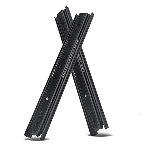 Schubladengleiter, Drawer runners,2Pcs Full Extension Heavy Duty Drawer Slides Soft Close Side Mounted Track 3 Fold Telescopic Ball Bearing Drawer Runners for Cabinet Furniture Schubladengleiter, Drawer runners,2Pcs Full Extension Heavy Duty Drawer Slides Soft Close Side Mounted Track 3 Fold Telescopic Ball Bearing Drawer Runners for Cabinet Furniture von LKDCNUP