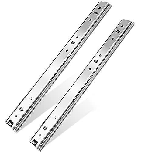 Schubladengleiter, Drawer runners,Cold Rolled Steel Drawer Slides Two Way Slide Track Rail Full Extension Ball Bearing Drawer Rails Runners Hardware 27mm Wide Schubladengleiter, Drawer runners,Cold Rolled Steel Drawer Slides Two Way Slide Track Rail Full Extension Ball Bearing Drawer Rails Runners Hardware 27mm Wide von LKDCNUP