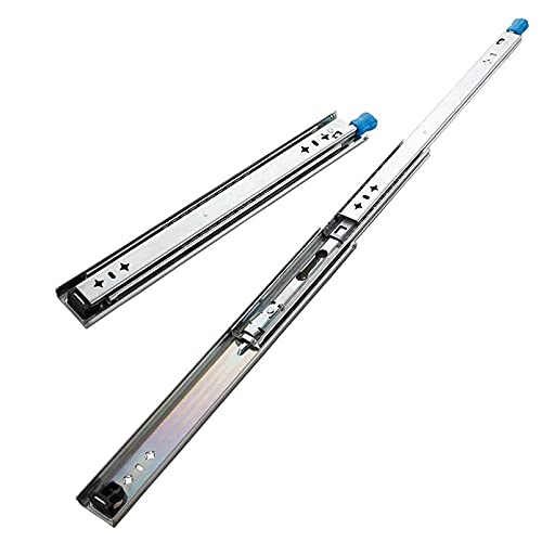 Schubladengleiter, Drawer runners,Heavy Duty Telescopic Drawer Slides,Length 10in-56in, 264 Lbs Capacity Full Extension Ball Bearing Sliding Rail Track with Lock, Easy Installation/Furniture Hardware Schubladengleiter, Drawer runners,Heavy Duty Telescopic Drawer Slides,Length 10in-56in, 264 Lbs Capacity Full Extension Ball Bearing Sliding Rail Track with Lock, Easy Installation/Furniture Hardware von LKDCNUP