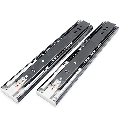 Schubladengleiter, Drawer runners,Push to Open Drawer Slides Side Mount Slides Rails 3-Fold Full Extension Drawer Runners Ball Bearing Cabinet Sliding Rail Track Schubladengleiter, Drawer runners,Push to Open Drawer Slides Side Mount Slides Rails 3-Fold Full Extension Drawer Runners Ball Bearing Cabinet Sliding Rail Track von LKDCNUP