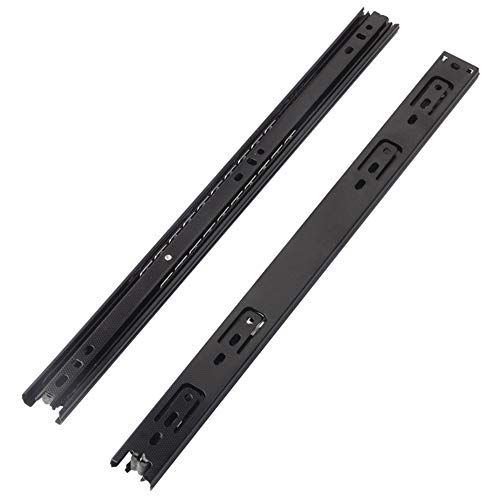Schubladengleiter, Drawer runners,Soft Close Drawer Slides Hardware Ball Bearing Drawer Runners Slide Track 100 LB Capacity Black Finish Rails Side Mount Slide for Furniture Schubladengleiter, Drawer runners,Soft Close Drawer Slides Hardware Ball Bearing Drawer Runners Slide Track 100 LB Capacity Black Finish Rails Side Mount Slide for Furniture von LKDCNUP