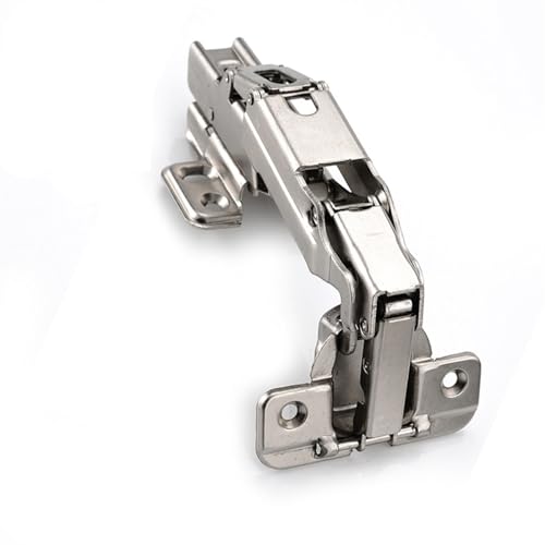 175 Grad Schrankscharnier kalt gerollte Stahl fester Scharnier -Eisenschrankschrank -Schrank -Türscharniere für Möbelhardware 1PCS (halbe Overlay) Made in China von LKHGTR