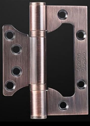 1pair (2pcs) Edelstahl 304 Türscharniergröße 4 Zoll 5 Zoll Badezimmer Hardware-Türanschläge Schwarzer Bronze-Tür-Pivot (SS, 5in-3-2.5) Made in China von LKHGTR