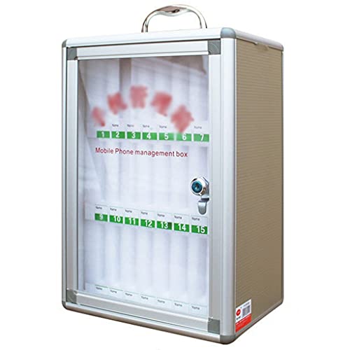 24/36/48 Steckplätze Aluminium-Legierung Handys Speicherschrank mit Key Lock-Handys Aufbewahrungsschrank Locker Locker Box, Silber-24 Made in China 24/36/48 Steckplätze Aluminium-Legierung Handys Speicherschrank mit Key Lock-Handys Aufbewahrungsschrank Locker Locker Box, Silber-24 Made in China von LKHGTR