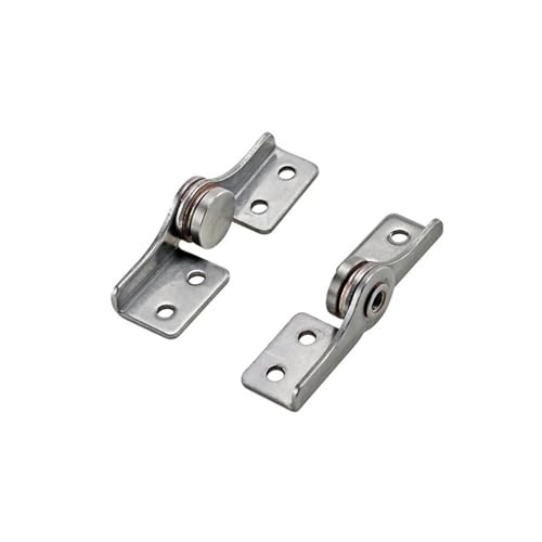 304 Edelstahldämpfungsscharnier mit nicht einstellbarem Drehmoment -Stoppmechanismus und Positionierungsstütze 1PCs (TB, 3,0 nm) Made in China von LKHGTR