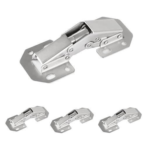 90 Grad Soft Close Federscharniere keine vorgeborenen, geräuschlosen versteckten versteckten Kabinettsscharniermöbel Scharnier 2 PCs (4 Zoll Sofe in der Nähe) Made in China von LKHGTR