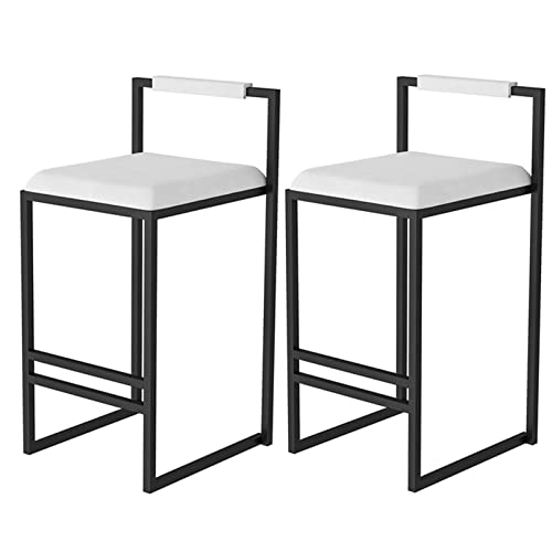 Family Bar Stuhl Hochhocker Barhocker Set von 2 Quadratmeter Samt Sitz Barhocker mit schwarzen Küchenfrühstückstühlen #1 Grey + Schwarzer Rahmen 65 cm Sitzhöhe (weiß + schwarzer Rahmen #3 Made in Family Bar Stuhl Hochhocker Barhocker Set von 2 Quadratmeter Samt Sitz Barhocker mit schwarzen Küchenfrühstückstühlen #1 Grey + Schwarzer Rahmen 65 cm Sitzhöhe (weiß + schwarzer Rahmen #3 Made in von LKHGTR