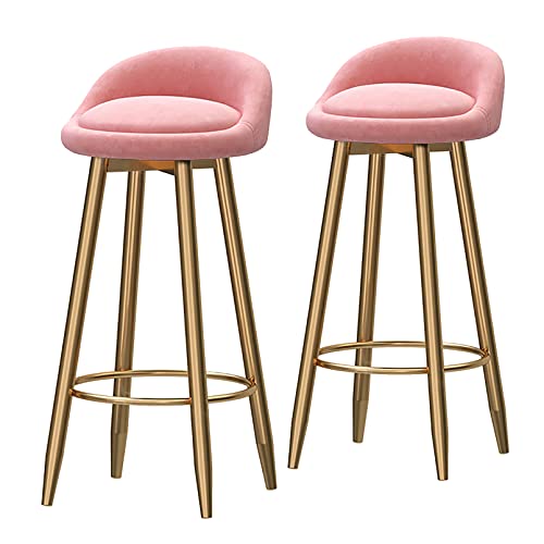Family Stool Bar Stuhl Bar Stuhl Stuhlset Set von 2 Stkwegen Weicher Samt Sitz Bar Stühle Frühstückstkeke Küchenstühle Metallbeine hohe Hocker Hochhocker mit Rückenländern und Fußstützen Sitzhöhe Family Stool Bar Stuhl Bar Stuhl Stuhlset Set von 2 Stkwegen Weicher Samt Sitz Bar Stühle Frühstückstkeke Küchenstühle Metallbeine hohe Hocker Hochhocker mit Rückenländern und Fußstützen Sitzhöhe von LKHGTR