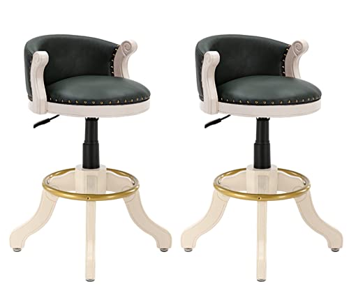 Family Stool Bar Stuhl Barhocker Set von 2 Familien Stuhlstuhl Stuhl Stuhl Stuhl Stuhl Massivholz Retro -Gummi mit Rückenlehne, Bar Stuhl Schwenkvereinbarung, runder Sitzhäftling Leder, Made in China Family Stool Bar Stuhl Barhocker Set von 2 Familien Stuhlstuhl Stuhl Stuhl Stuhl Stuhl Massivholz Retro -Gummi mit Rückenlehne, Bar Stuhl Schwenkvereinbarung, runder Sitzhäftling Leder, Made in China von LKHGTR