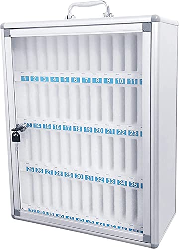 Handy Safe Aluminiumlegierung Telefone Lagerschrank, Handy -Sperrkasten -Organizer mit tragbarem Handlungsschloss für Office -Fitnessfabrik im Klassenzimmer, Made in China von LKHGTR