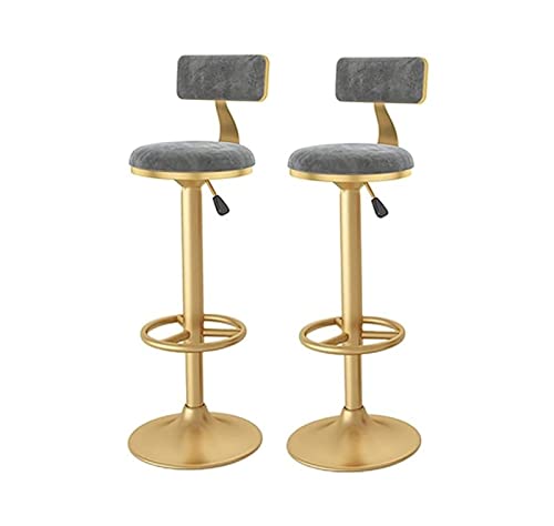 LKHGTR 2 Velvet Barstools Verstellbare 360 ° Schwenkfeuerfamilie Stuhl Stuhl Stuhl Hocker mit Rücken Essen High Bar Stuhl, Home Modern Mode, Counter Height, Pub, Küche, Frühstück Made in China LKHGTR 2 Velvet Barstools Verstellbare 360 ° Schwenkfeuerfamilie Stuhl Stuhl Stuhl Hocker mit Rücken Essen High Bar Stuhl, Home Modern Mode, Counter Height, Pub, Küche, Frühstück Made in China von LKHGTR