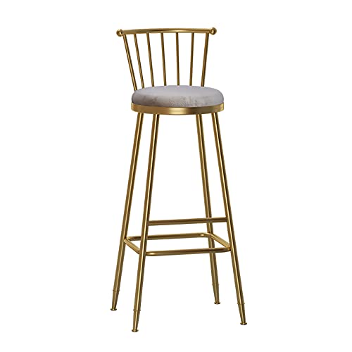 LKHGTR Bar Height Barhocker Barhöhe mit Rücken, hohe Hocker für Kücheninsel, Moderne Barstühle hohe gepolsterte Barhocker, 300 Pfund Bärenkapazität, Stuhlsitzhöhe 65 cm/75 cm/85 cm, G. Made in China LKHGTR Bar Height Barhocker Barhöhe mit Rücken, hohe Hocker für Kücheninsel, Moderne Barstühle hohe gepolsterte Barhocker, 300 Pfund Bärenkapazität, Stuhlsitzhöhe 65 cm/75 cm/85 cm, G. Made in China von LKHGTR